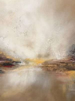 Reflets Dorés-90x60cm:Isabelle Sarian Reflets Dorés