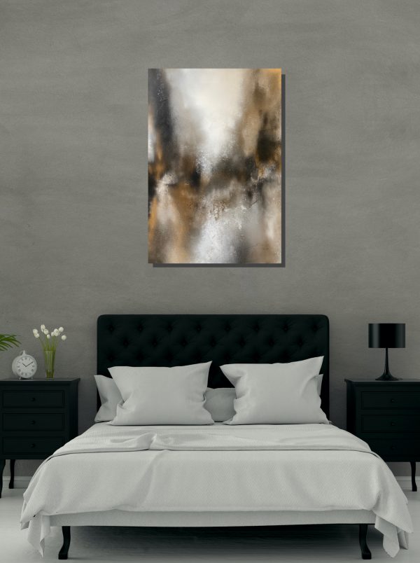 Modern interior living room design and black wall pattern texture background Raku Argent