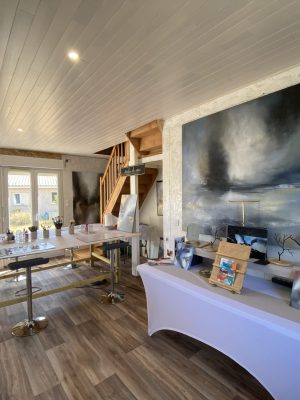 Atelier Galerie Isabelle Sarian : Le Porge Stage Été ! Atelier sur la Presqu'île du Cap-Ferret / Bassin d'Arcachon
